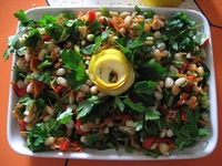 Fasulye Salatası Tarifi ve Malzemeleri